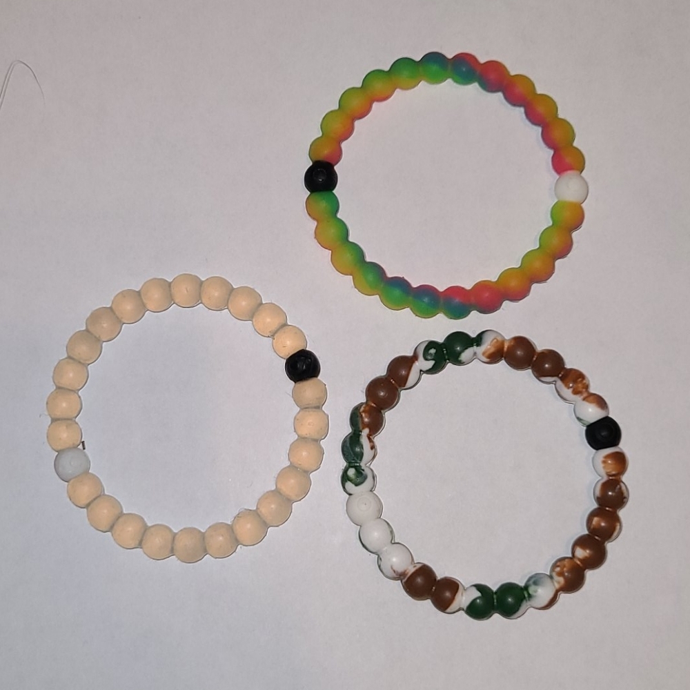 3 lokai bracelets